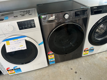 LG 10kg Series 9 Front Load Washing Machine - Black WV9-1610B Front